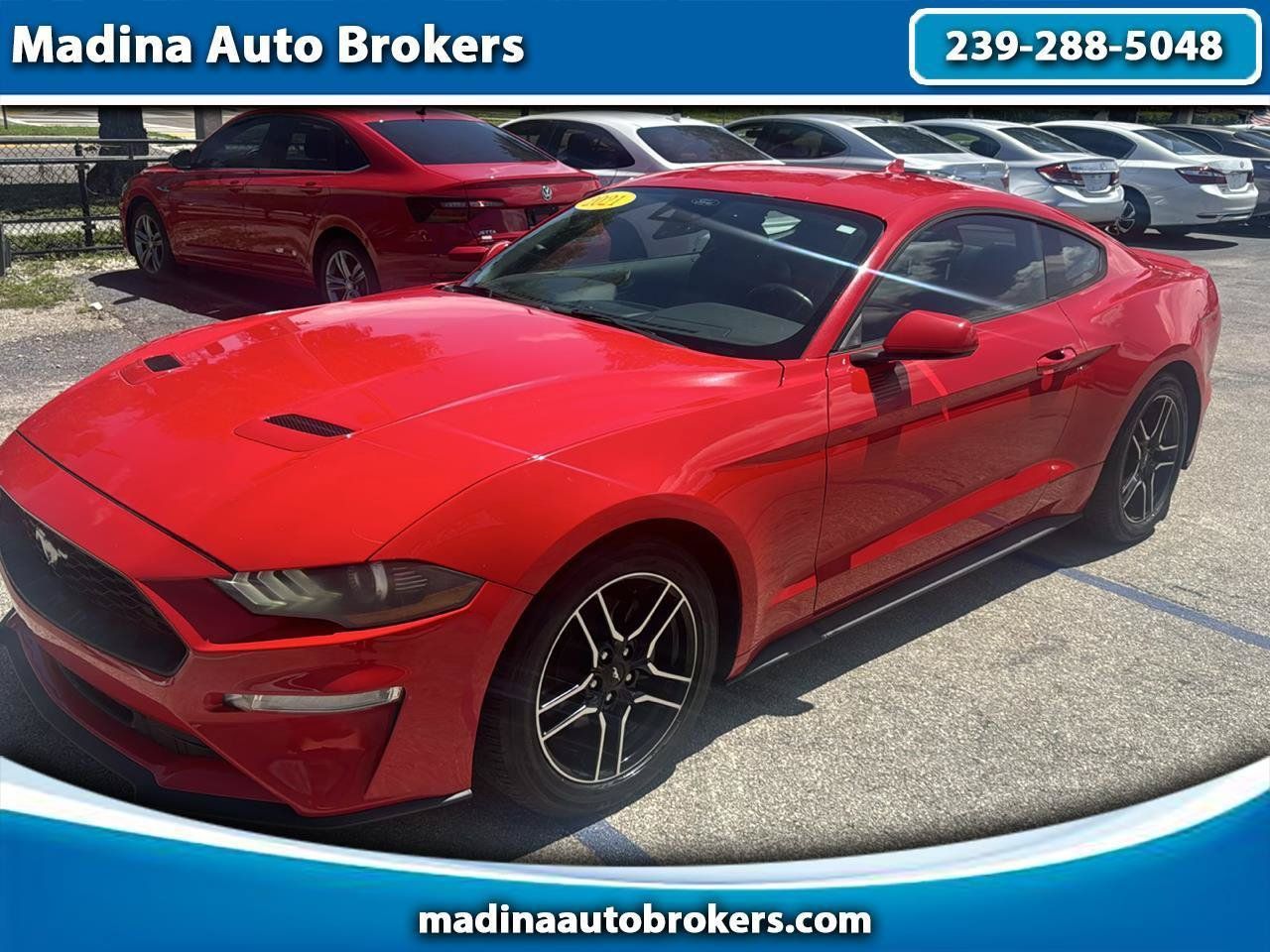 Used 2021 Ford Mustang Premium RWD image 1