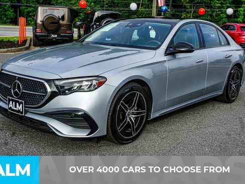 Used 2024 Mercedes-Benz E 350 4MATIC Sedan w/ Driver Assistance Package image 2