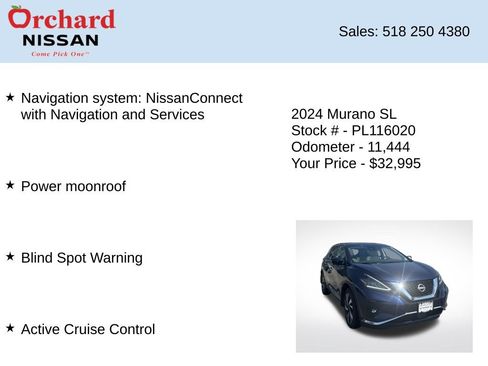 Used 2024 Nissan Murano SL AWD/4WD image 7