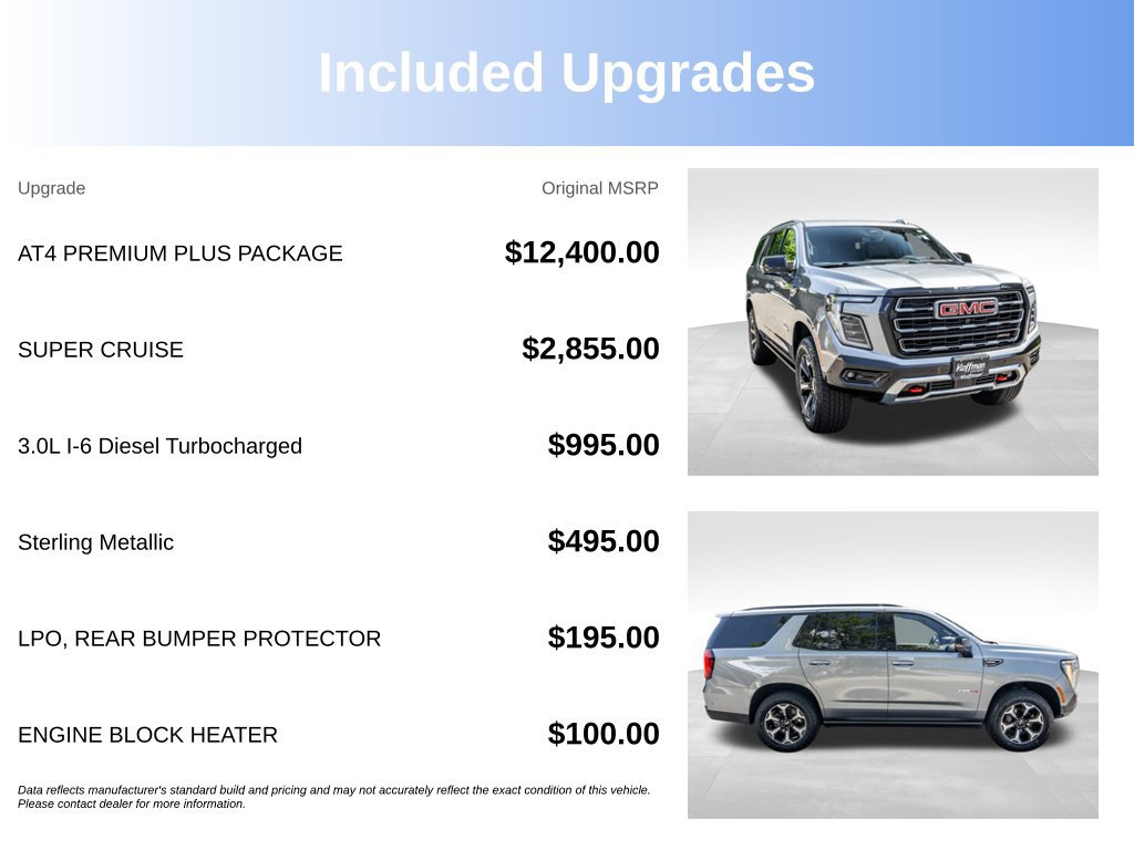 Used 2026 GMC Yukon AT4 w/ AT4 Premium Plus Package AWD/4WD image 4