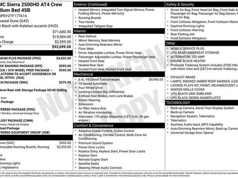 New 2026 GMC Sierra 2500 AT4 w/ AT4 Premium Plus Package image 11