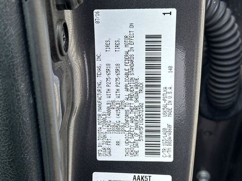 Used 2016 Toyota Tundra Limited w/ Limited Premium Package image 26