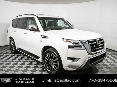 Used 2022 Nissan Armada Platinum w/ Captain's Chairs Package