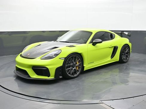 Certified 2023 Porsche 718 Cayman GT4 RS w/ Weissach Package RWD image 1