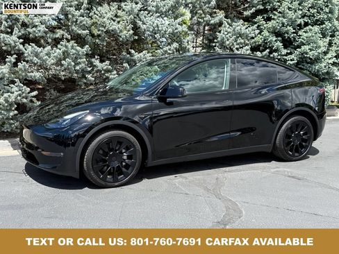 Used 2025 Tesla Model Y Long Range AWD/4WD image 1