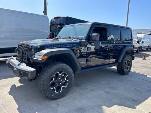 Used 2023 Jeep Wrangler Unlimited Rubicon 4xe AWD/4WD image 3