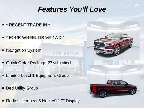 Used 2022 RAM 1500 Limited AWD/4WD image 8