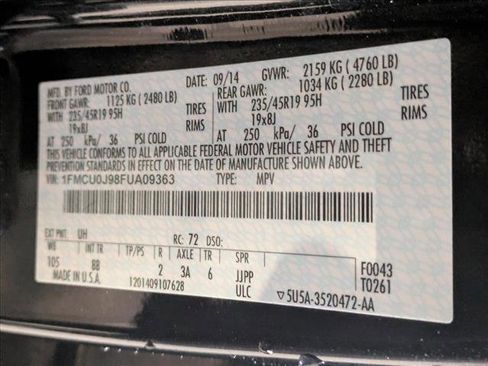 Used 2015 Ford Escape Titanium w/ Equipment Group 301A image 16