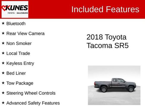 Used 2018 Toyota Tacoma SR5 image 2