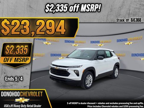 New 2026 Chevrolet TrailBlazer LS FWD image 1