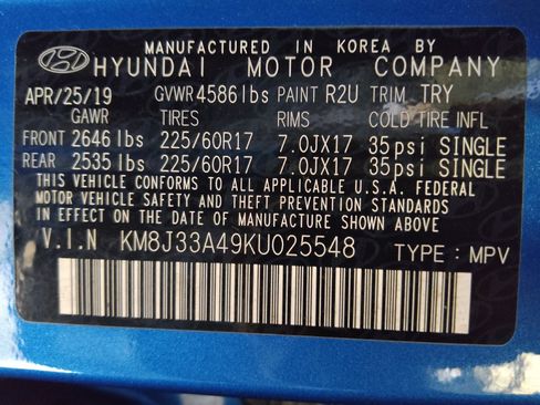 Used 2019 Hyundai Tucson Value FWD image 33
