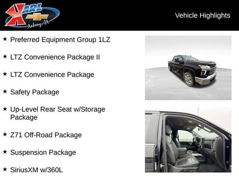 Certified 2022 Chevrolet Silverado 2500 LTZ w/ LTZ Convenience Package image 2