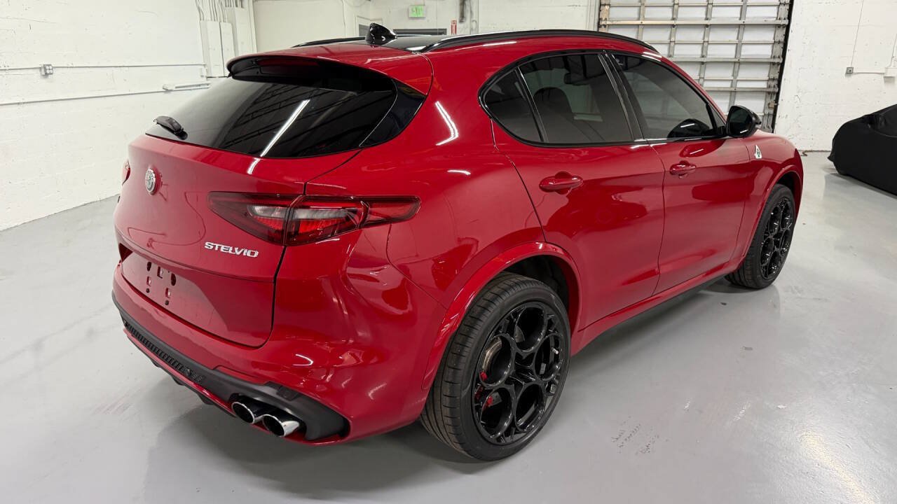 Used 2022 Alfa Romeo Stelvio Quadrifoglio w/ Active Assist Plus Package AWD/4WD image 12