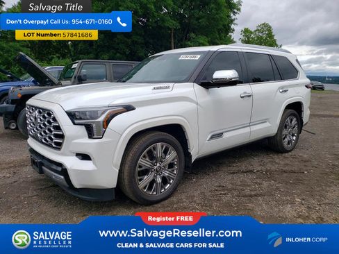 Used 2026 Toyota Sequoia Capstone AWD/4WD image 1