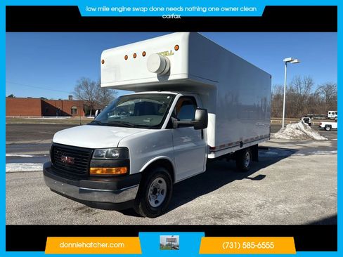 Used 2022 GMC Savana 3500 Cutaway Van 2D w/ Driver Convenience Package image 1