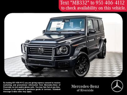 New 2025 Mercedes-Benz G 550