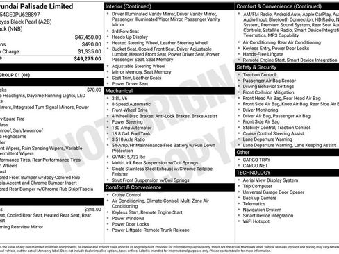 Used 2023 Hyundai Palisade Limited FWD image 36