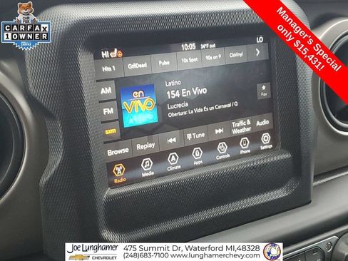 Used 2021 Jeep Wrangler Unlimited Sport AWD/4WD image 15
