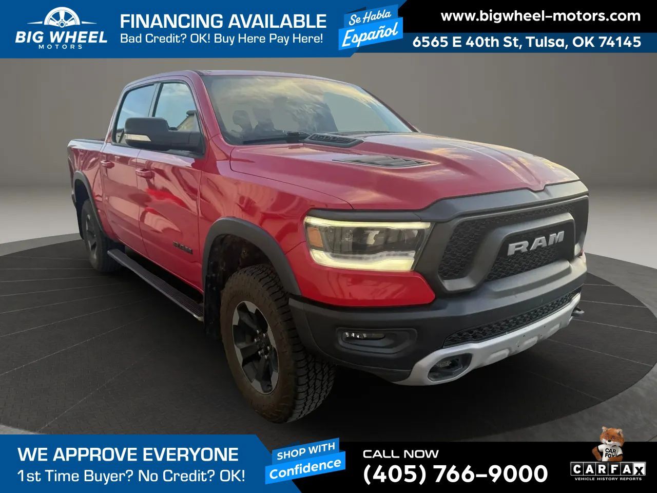 Used 2019 RAM 1500 Rebel w/ Rebel Level 1 Equipment Group AWD/4WD image 7