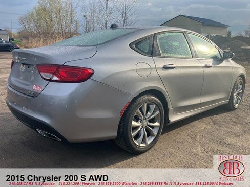 Used 2015 Chrysler 200 S w/ Navigation & Sound Group I AWD/4WD image 7