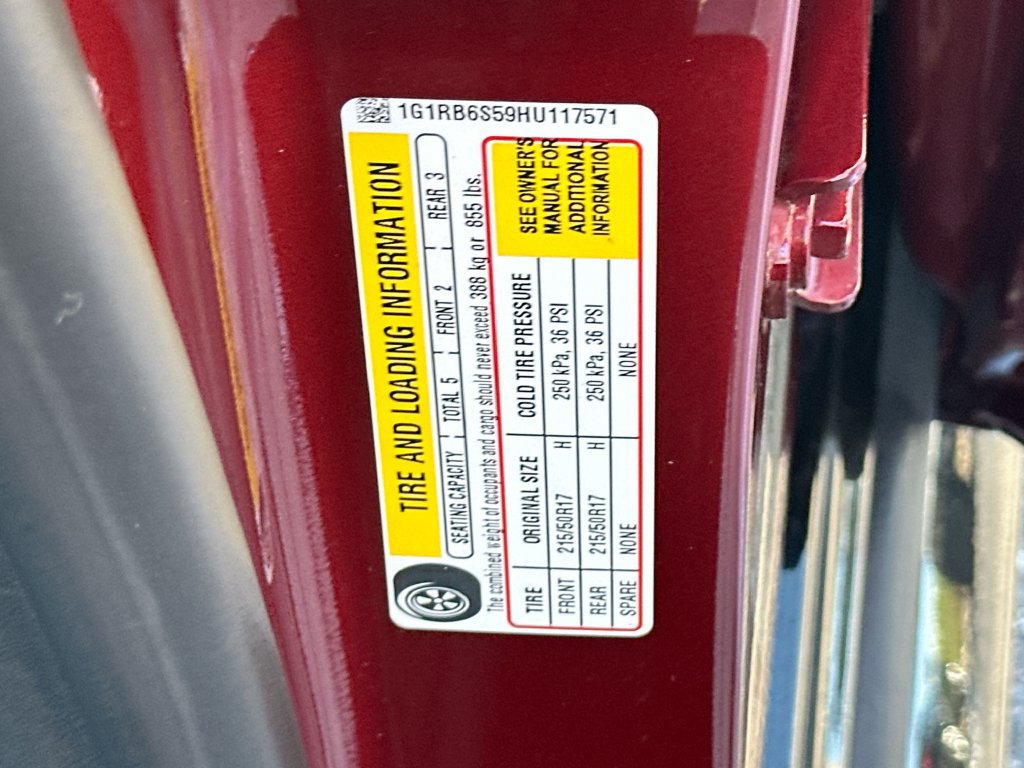 Certified 2017 Chevrolet Volt Premier w/ Driver Confidence II Package FWD image 30