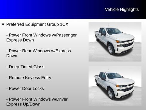 Used 2020 Chevrolet Silverado 1500 Custom w/ Trailering Package AWD/4WD image 8
