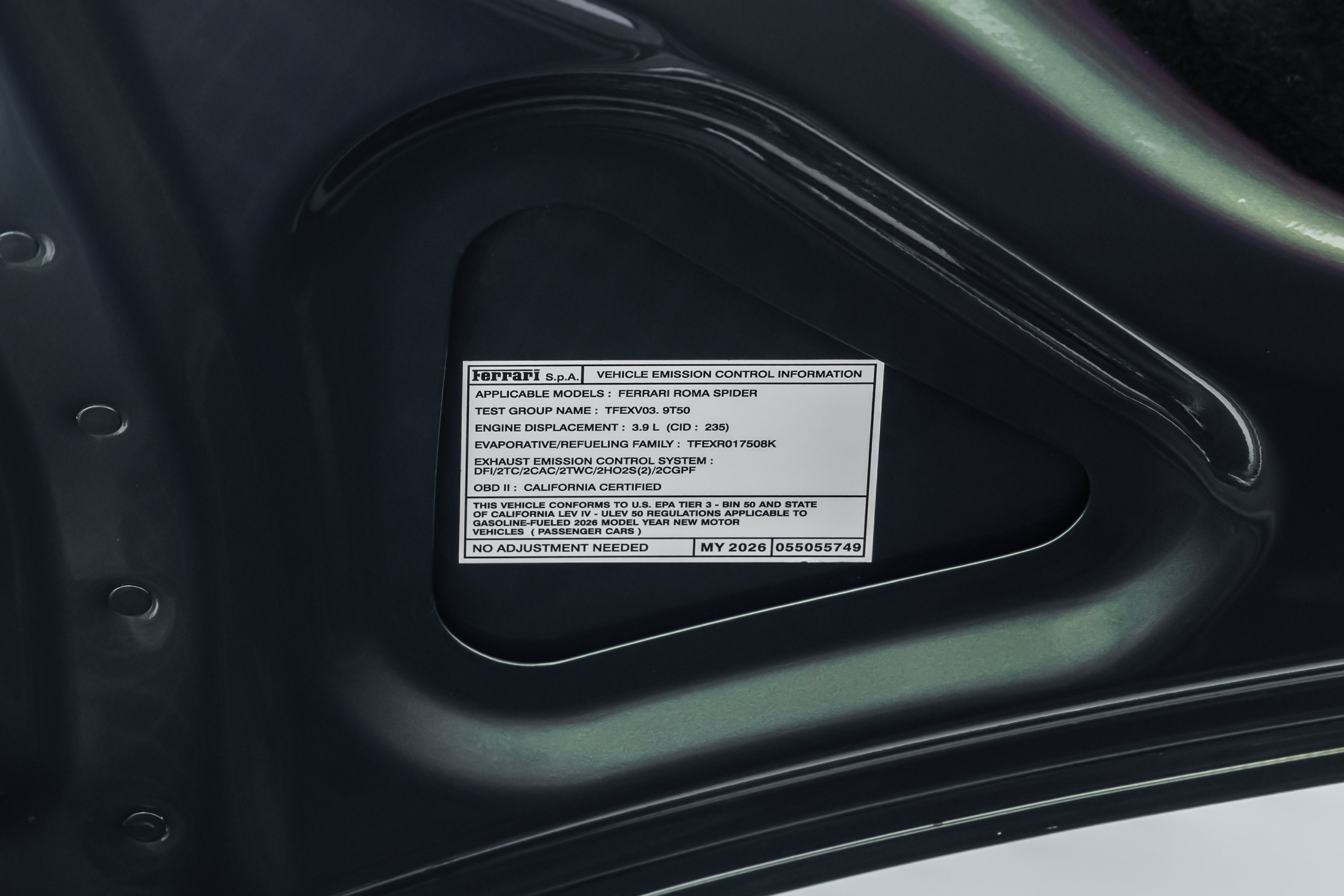 Certified 2026 Ferrari Roma Spider RWD image 48