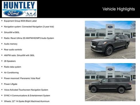 Used 2022 Lincoln Navigator L Black Label image 2