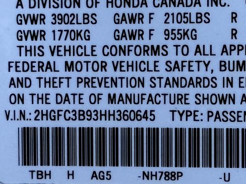 Used 2017 Honda Civic Touring image 46