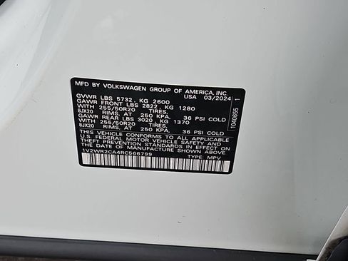 Used 2024 Volkswagen Atlas SE FWD image 40