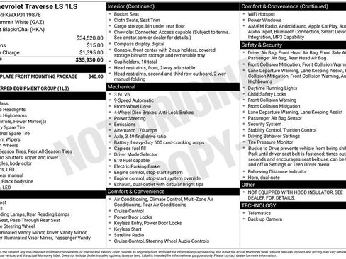 Used 2023 Chevrolet Traverse LS image 4