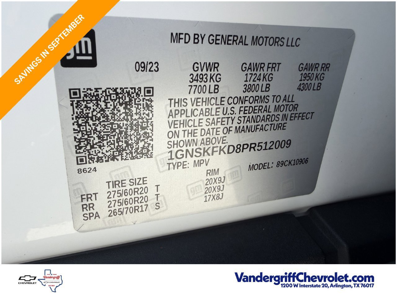 Used 2023 Chevrolet Suburban Premier AWD/4WD image 30