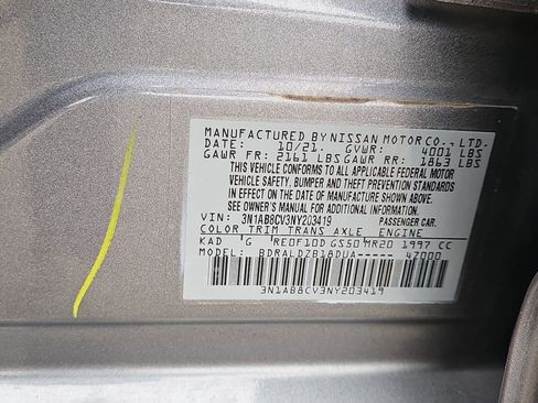Used 2022 Nissan Sentra SV FWD image 40