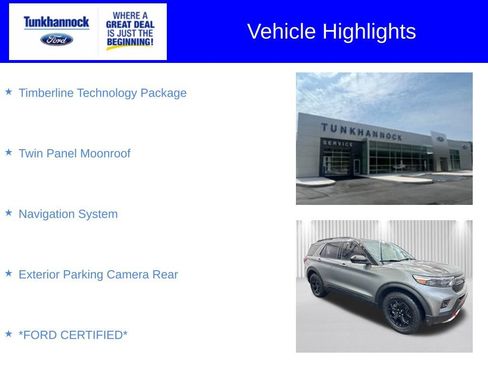 Certified 2023 Ford Explorer Timberline w/ Timberline Technology Package image 6