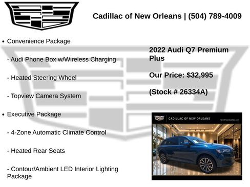 Used 2022 Audi Q7 2.0T Premium Plus AWD/4WD image 7