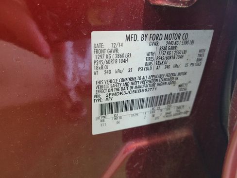 Used 2014 Ford Edge SEL w/ Equipment Group 204A FWD image 33