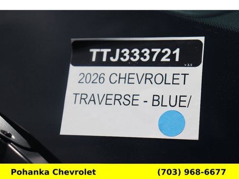 New 2026 Chevrolet Traverse High Country AWD/4WD image 35