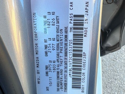 Used 2012 MAZDA MAZDA3 i Touring image 46