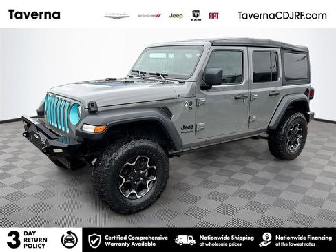 Used 2022 Jeep Wrangler Unlimited Sport image 1