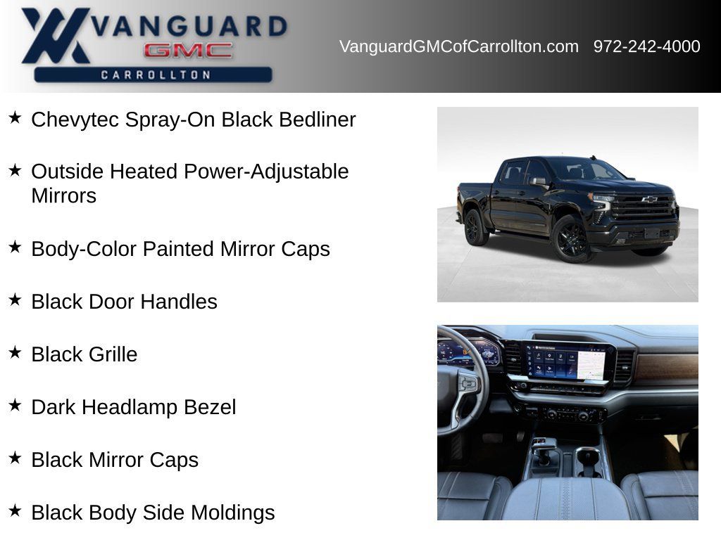 Used 2025 Chevrolet Silverado 1500 High Country w/ Midnight Edition AWD/4WD image 30