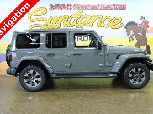 Used 2019 Jeep Wrangler Unlimited Sahara w/ Uconnect 4C Nav & Sound Group image 1