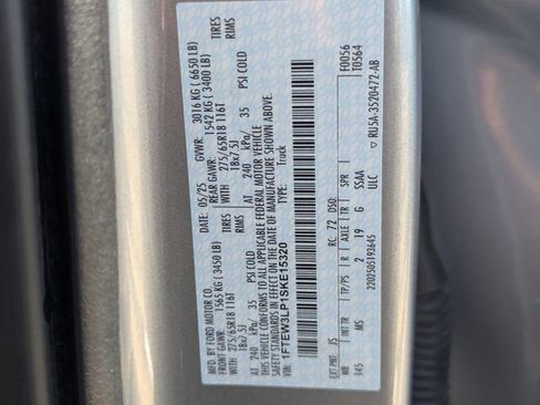 Used 2025 Ford F150 XLT w/ Equipment Group 301A Standard image 33