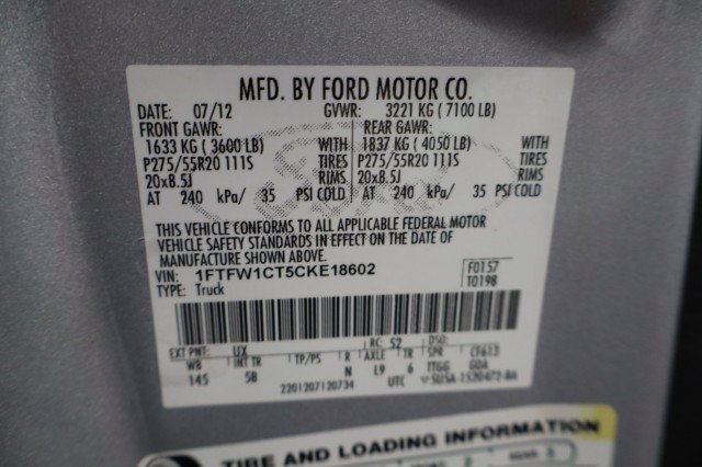 Used 2012 Ford F150 FX2 w/ FX Luxury Pkg RWD image 87