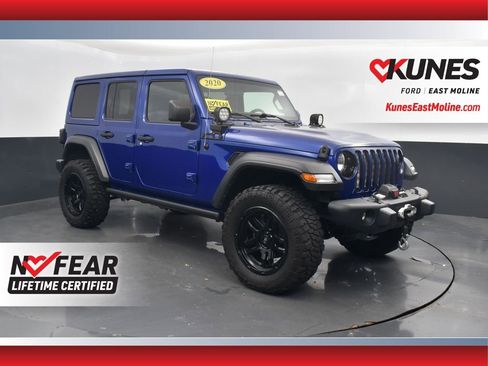 Used 2020 Jeep Wrangler Unlimited Sport image 1
