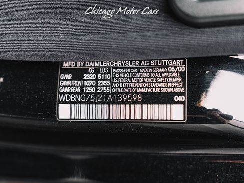 Used 2001 Mercedes-Benz S 500 image 71