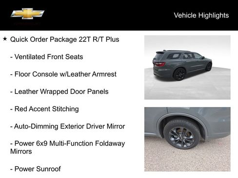 Used 2023 Dodge Durango R/T w/ Blacktop Package image 18