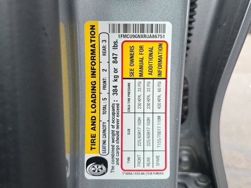 Used 2024 Ford Escape Active AWD/4WD image 21