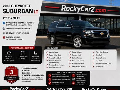 Used 2018 Chevrolet Suburban LT