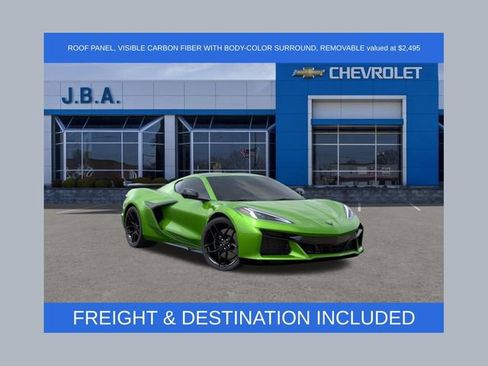 New 2026 Chevrolet Corvette Z06 w/ Stealth Interior Trim Package image 1