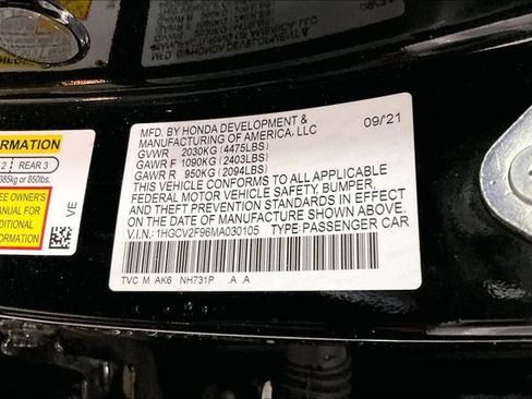 Used 2021 Honda Accord Touring image 35